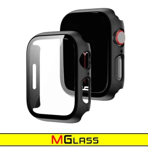 کاور ام‌گلس مدل MG-360 مناسب برای اپل واچ Series 8 Aluminum 41mm / Series 7 Aluminum 41mm به همراه محافظ صفحه نمایش