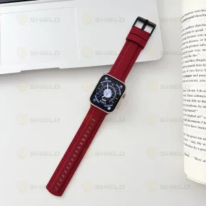 بند آلتیمیت شیلد مدل Tire Silic مناسب برای اپل واچ 44 میلی متری سری SE