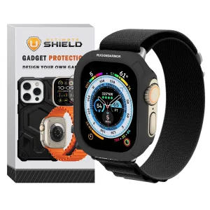 بند آلتیمیت شیلد مدل Alpine Rugged مناسب برای اپل واچ سری Ultra سایز 49mm به همراه کاور