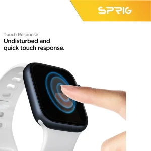 محافظ صفحه نمایش نانو اسپریگ مدل Pmma-SPG مناسب برای اپل واچ Series 9 45 میلیمتری بسته سه عددی