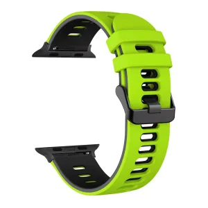 بند گودزیلا مدل Dual Color مناسب برای اپل واچ Series 7 41mm / Series 8 41mm / Series 9 41mm