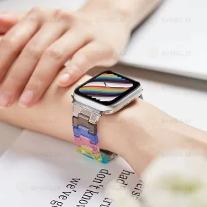 بند آلتیمیت شیلد مدل Crystal Hue مناسب برای اپل واچ 40 میلی متری سری SE