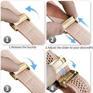 بند گودزیلا مدل Weaving مناسب برای اپل واچ سری Se/1/2/3/4/5/6/7/8/9/Ultra/Ultra2 سایز 42/44/45/49mm