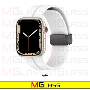 بند ام‌گلس مدل Magnetic-MG مناسب برای اپل واچ Series 8 45mm / Series 7 45mm / Series 9 45mm