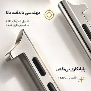 مبدل بند آلتیمیت شیلد مدل Connector AP22 مناسب برای اپل واچ 45 میلی متری سری 7/8/9
