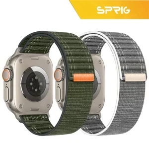 بند اسپریگ مدل Trail Loop Nylon مناسب برای اپل واچ 44/45/46/49 میلی متری سری SE1/SE2/SE3/4/5/6/7/8/9/10/11/Ultra/Ultra2/Ultra3