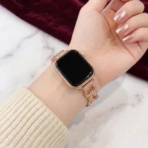 بند آکوآرا مدل Diamond Papion مناسب برای اپل واچ 46 میلیمتری سری 10/11
