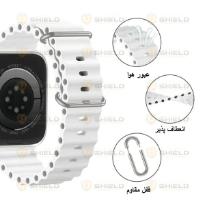 بند آلتیمیت شیلد مدل Ocean UL مناسب برای اپل واچ سری 10 سایز 46 میلی متری