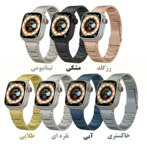 بند اسپریگ مدل Santos مناسب برای اپل واچ 38 میلی متری سری 1
