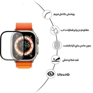 محافظ صفحه نمایش ال کا جی مدل PMMA مناسب برای اپل واچ  Iwatch 44