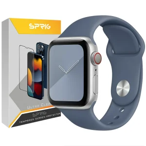 بند اسپریگ مدل Silicon مناسب برای اپل واچ Series 7 Aluminum 41mm / Series 8 Aluminum 41mm