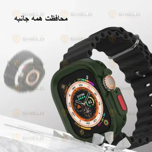 کاور آلتیمیت شیلد مدل Defender مناسب برای اپل واچ Ultra / Ultra 2 / Ultra 3 49mm