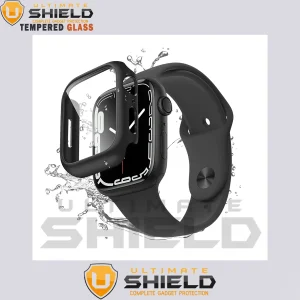 بند آلتیمیت شیلد مدل Soft-Guard-UL مناسب برای اپل واچ Series SE 2022 Aluminum Case 40mm / SE 2021 Aluminum Case 40mm / Series 5 40mm / Series 6 40mm / Series 4 40mm به همراه کاور