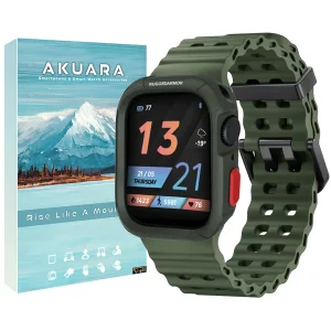 بند آکوآرا مدل Ocean BBuckle Rugged مناسب برای اپل واچ 49 میلی متری سری Ultra / Ultra 2 / Ultra 3 به همراه کاور