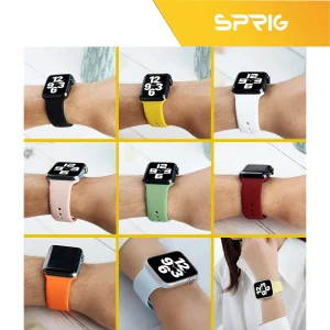بند اسپریگ مدل Sic مناسب برای اپل واچ Series SE 2023 Aluminum Case 44mm
