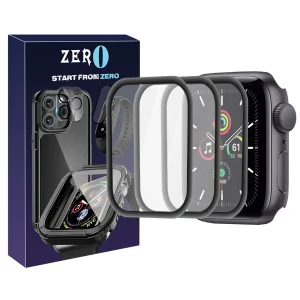 محافظ صفحه نمایش زیرو مدل Film Protector ZR مناسب برای اپل واچ سری 9 سایز 41 میلی متری بسته سه عددی
