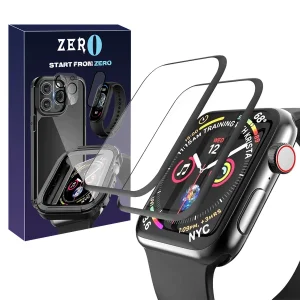 محافظ صفحه نمایش زیرو مدل Film Protector ZR مناسب برای اپل واچ 44 میلی متری بسته دو عددی