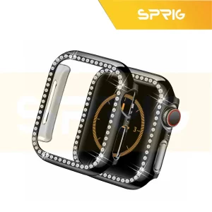 کاور اسپریگ مدل Diamond مناسب برای اپل واچ Series 8 Aluminum 45mm / Series 7 Aluminum 45mm