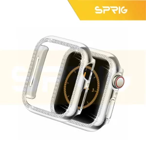 کاور اسپریگ مدل Diamond مناسب برای اپل واچ Series 8 Aluminum 45mm / Series 7 Aluminum 45mm