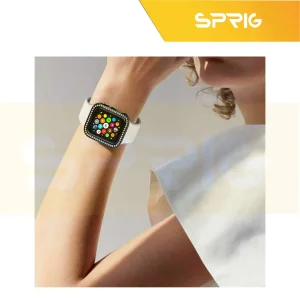 کاور اسپریگ مدل Diamond مناسب برای اپل واچ Series 8 Aluminum 45mm / Series 7 Aluminum 45mm