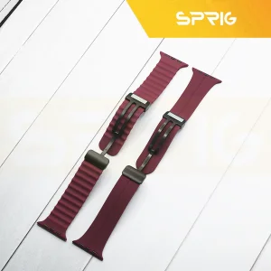 بند اسپریگ مدل Cherry Set مناسب برای اپل واچ سری Se/1/2/3/4/5/6/7/8/9/10/Ultra/Ultra2 سایز 42/44/45/46/49mm مجموعه 5 عددی