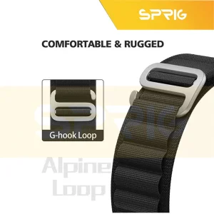 بند اسپریگ مدل Loop Alpine مناسب برای اپل واچ SE 2022 40mm / SE 2021 40mm