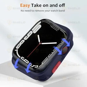 بند آلتیمیت شیلد مدل SPG Defender مناسب برای ساعت هوشمند اپل Series 10 46mm به همراه کاور