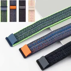 بند اسپریگ مدل NK Sporty Nylon مناسب برای اپل واچ Series 7 45mm / Series 8 45mm / Series 9 45mm