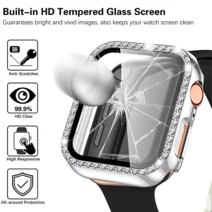 کاور اپیکوی مدل Diamond Cover Apple Watch مناسب برای اپل واچ سری 10 سایز 42 میلی متری