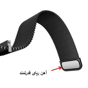 بند زیرو مدل Milanese ZR مناسب برای اپل واچ سری 10 سایز 46 میلی متری