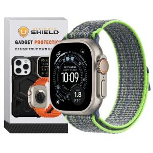 بند آلتیمیت شیلد مدل NK Hyper Nylon مناسب برای اپل واچ 49 میلی متری سری Ultra / Ultra 2 / Ultra 3