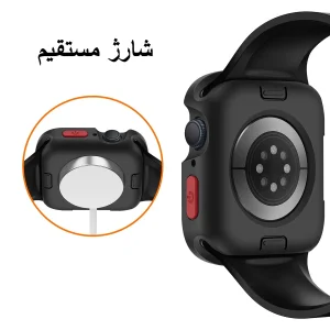 کاور زیرو مدل Armor Shield ZR مناسب برای اپل واچ سری 7/8/9 سایز 45 میلی متری به همراه محافظ صفحه نمایش