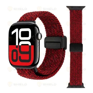 بند آلتیمیت شیلد مدل Braided Magsolo DES6 مناسب برای اپل واچ 49 میلی متری سری Ultra / Ultra 2 / Ultra 3