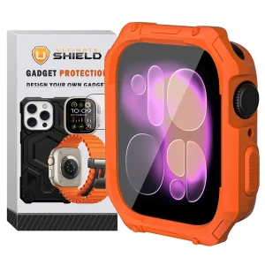 کاور آلتیمیت شیلد مدل Hexa Armor مناسب برای اپل واچ Series SE 3 40mm