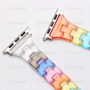 بند آلتیمیت شیلد مدل Crystal Hue Slim مناسب برای اپل واچ 44 میلی متری سری 6