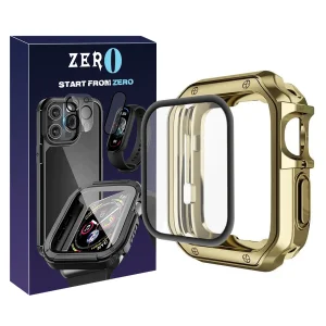 کاور زیرو مدل Lux Shield ZR مناسب برای اپل واچ سری 4/5/6/Se سایز 40 میلی متری به همراه محافظ صفحه نمایش