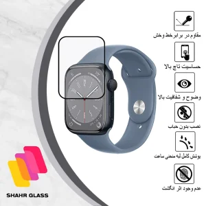 محافظ صفحه نمایش نانو شهر گلس مدل PMMAWSH مناسب برای اپل واچ Series 8 Aluminum 41 mm