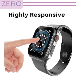کاور زیرو مدل ZR-360 مناسب برای اپل واچ Series 8 Aluminum 45mm / Series 7 Aluminum 45mm به همراه محافظ صفحه نمایش