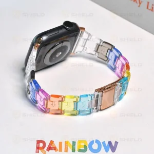 بند آلتیمیت شیلد مدل Crystal Hue مناسب برای اپل واچ 42 میلی متری سری 10/11