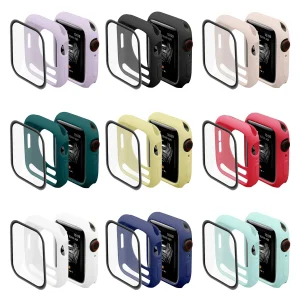 کاور ام‌گلس مدل Jelly Shield MG مناسب برای اپل واچ سری 10 سایز 46 میلی متری به همراه محافظ صفحه نمایش
