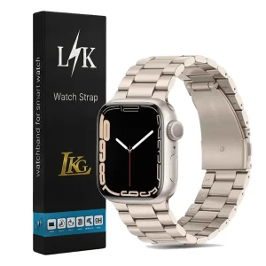 بند ال کا جی مدل 3Bead-LK مناسب برای اپل واچ سایز 42 میلی متری سری 11 / 10