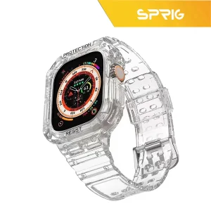 بند اسپریگ مدل Colorless G-Shock مناسب برای اپل واچ Ultra 49 میلیمتری