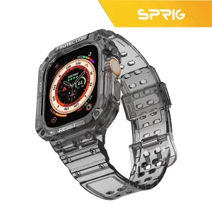 بند اسپریگ مدل Colorless G-Shock مناسب برای اپل واچ Ultra 49 میلیمتری