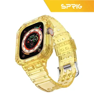 بند اسپریگ مدل Colorless G-Shock مناسب برای اپل واچ Ultra 49 میلیمتری