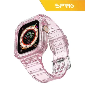 بند اسپریگ مدل Colorless G-Shock مناسب برای اپل واچ Ultra 49 میلیمتری