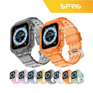 بند اسپریگ مدل Colorless G-Shock مناسب برای اپل واچ Ultra 49 میلیمتری