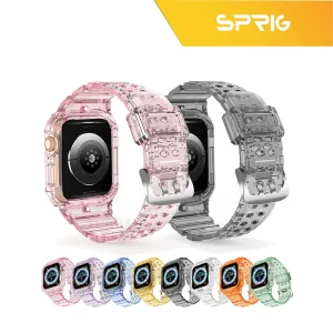 بند اسپریگ مدل Colorless G-Shock مناسب برای اپل واچ Ultra 49 میلیمتری