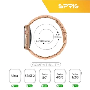 بند اسپریگ مدل 3Bid مناسب برای اپل واچ Ultra 2