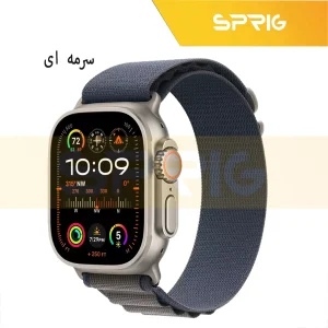 بند اسپریگ مدل Titanium Alpine مناسب برای اپل واچ سری SE/Ultra/1/2/3/4/5/6/7/8 سایز 42/44/45/49 میلی متری