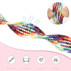 بند ال کا جی مدل Braided Loop-LK مناسب برای اپل واچ سایز 42 / 44 / 45 / 46 / 49 میلی متری سری SE/ 1/2/3/4/5/6/7/8/9/10/11/Ultra